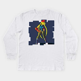 Pose for the Cam Kids Long Sleeve T-Shirt